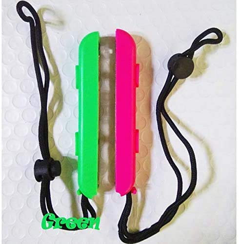 1 Paar tragbare Handschlaufe für Nintendo Switch NS NX Joy-Con (Pink Green)