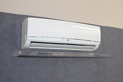 Deflector de aire para Split Climatizador 1100x300x30 Transparente Nuevo Diseño