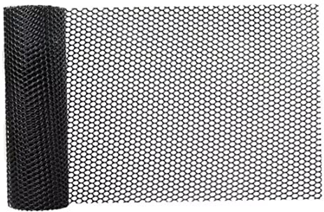 50cm Chicken Wire Mesh Fencing, Plastic Fencing Poultry Breeding Netting Chicken Net and Garden Netting Balcony Protection Net,for Poultry Farming, Fence Protection