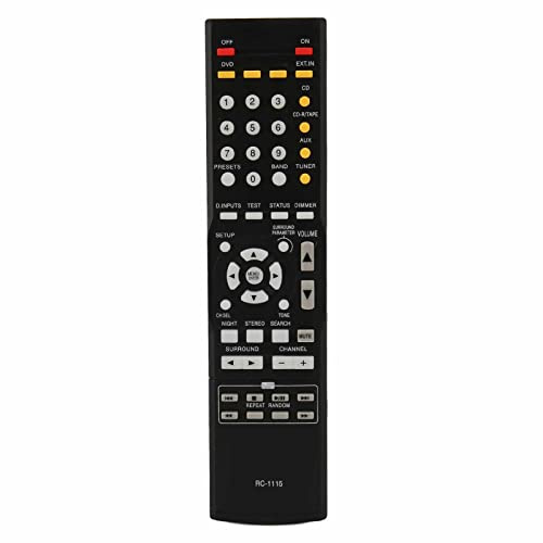 RC 1115 AV Receiver Remote Control for Denon AVR 390 AVR 591 AVR 930 AVR 1312 AVR 1612 AVR 2805 AVR 2806 AVR 2807 AVR 2808 AVR 2809 AV Surround Receiver.