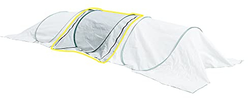 NATIV modular erweiterbarer Winterschutz für Pflanzen | Folientunnel aus Wintervlies | Pflanztunnel als Überwinterungszelt für Beetpflanzen | Alternative zu einem Gewächshaus (Erweiterung)