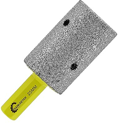 Fresa Diamantata 25mm Allargamento Sagomatura Rifilatura di Fori Esistenti con Codolo Esagonale in Piastrelle Porcellana Ceramica Marmo Granito Pietra Artificiale SANLEETEK