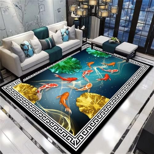 RUGMRZ Bettumrandung Schlafzimmer Teppich Außen Roter Teppich Festliche Heimdekoration rechteckiger Wohnzimmerteppich Esszimmerzubehör rutschfest Weihnachtsteppich 200X300CM
