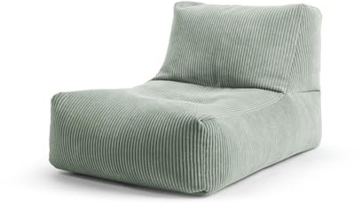 SITTING POINT only by MAGMA Shara Sitzsack Rock aus Cord – 100×65 cm Loungesessel, Cord Sitzsack für Erwachsene & Kinder, Gaming Sitzsack Sessel, Bean Bag Chair – pflegeleichter & robuster Bezug