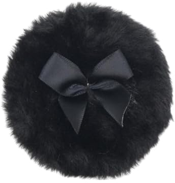 Souffle de Poussière Corporelle Souffle de Poussière pour le Corps - Puff de Maquillage Ultra avec Noeud Ruban | Applicateur de Poudre Corporelle pour Bébé Enfant Adulte Outil de Maquillage