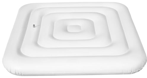 Whirlpool-Gehäuse, aufblasbare Whirlpool-Abdeckung 53 im Quadratwähler-Whirlpool-Gehäuse mit schneller und einfacher Inflations- und Deflationsventil regensicherer isolierter Whirlpool-Deckel für Whi
