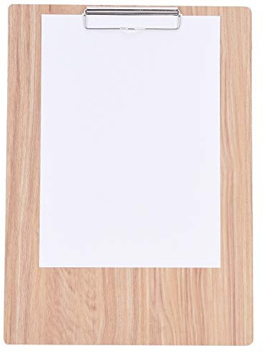 Klemmbrett, 8K Holz-Skizzen-Klemmbrett, Metall-Clip-Art-Studenten-Zeichnungsschreibbrett, Leichtes Portbale-Holz-Skizzen-Klemmbrett Zum Skizzieren, Schreiben, Zeichnen, 15,75 X