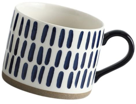 SECFOU Taza De Japonesa Pintada Mano Para Agua Leche y Café Para Desayunos y Meriendas