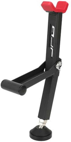 BIUGERCN Cavalletto Sollevamento Moto Cavalletto Moto Posteriore Anteriore con Maniglia Pieghevole per la Maggior Parte delle Ruote da Moto Dirt Pit Bike Street Bike On/off Road Rosso