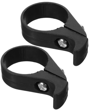MUELODSIC Chain Plastic and Chain Protection for Mountain Bikes Bicycle Sturdy Stabilizers 2pcs Guards Black with Anti-drop Mechanism and Folding Bikes