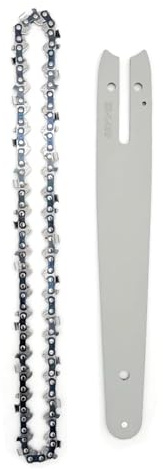 Accessoires for outils de jardinage, guide-chaîne 8'' et chaîne 1/4 45DL for scie électrique au lithium