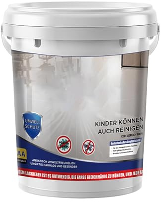 Epoxy Coated Flooring - Textured Color Sand Finish, Decorative -Slip Resin Layer | Self Leveling High Gloss Effect Water Based Colored, Industrial Strength Indoor and Hole in The Wall (K, 13x13x13cm)