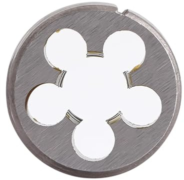 1 Stück M20 x 2,0 mm rundes Feingewinde-Schneideisen, metrisches Linksgewinde aus legiertem Stahl, rundes Schneideisen für Gewindeformen, Bearbeitung, Reparatur, Schraubenschneidwerkzeug