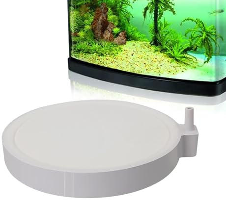 Acuario Bubble Stone - Dispositivo de dispersión de aire, herramienta de aireación duradera para acuarios, incluso entrega de oxígeno | Promueve la claridad del agua, la piedra de aire hidropónica y