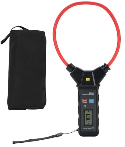 Marhynchus Pinza Amperometrica Flessibile per Corrente AC, Display LCD Retroilluminato 0-5000A 0-6000V con Funzione di Mantenimento del Picco, Forte Anti-interferenza e Misurazione di