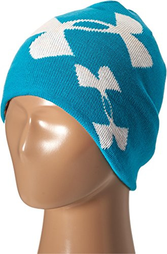 Under Armour Girls' UA Glow Beanie One Size Pacific