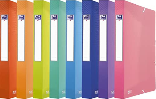 Oxford Urban Sammelbox, 240x320 mm, Rückenbreite 40 mm, PP, transluzent, sortiert 400146995