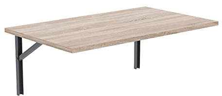 AKKE Klapptisch Wandklapptisch, klappbar, 50cm x 50cm, Sonoma