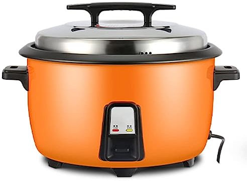 SilteD Cuociriso Commerciale Per Mense Da 8-45 Litri Con Pentola Antiaderente Di Grande Capacità Per Hotel, Ristoranti, Mense, Scuole, 10L