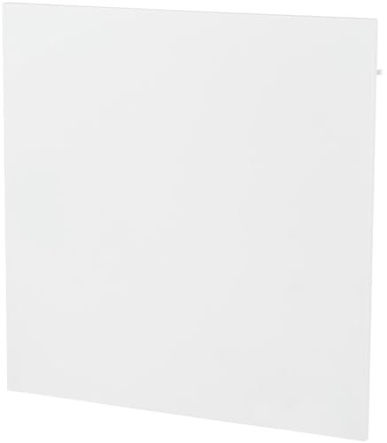 Eurom 425W Infrared Frameless Panel Heater with WiFi App Control,Wall & Floor Mount Options, Ultra-Slim Electric Smart Heater for Home Office Bedroom – White, Energy Efficient Heating Panel