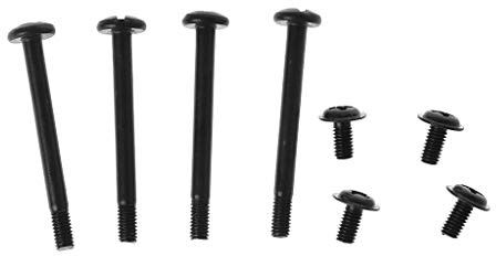 8 Stück Schrauben M3 x 6 mm 30 mm Zubehör Wasserkühler Schwarz Notebook Lüfter Interne Lüfter PC Notebook Kühler Kühlkörper für CPU Innenlüfter