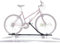 Pool Line - Portabici per tetto auto, supporto universale, barre di max. 6 cm di larghezza, acciaio resistente, vernice protettiva, nero