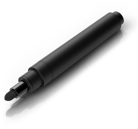 DEQORI wasserlöslicher Stift in Schwarz | non-permanent Marker | Folienstift abwischbar