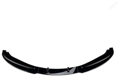 Frontstoßstange Spoiler Für B&MW 3 Serie E90/E91 Facelift Für LCI 2008–2011 Auto-Frontspoiler 3 Stück Für Maxton-Stil Frontsplitter Stoßstangenlippe Tuning(GLOSS BLACK)