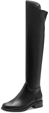 Tamaris Damen Stiefel Leder schwarz 40