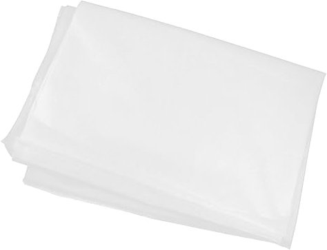 NUOBESTY Vlies Einlage Selbstklebend 5 Meter Polyester Einseitig Aufbügelbar Leicht Dünn Für Leichte Stoffe Heimnähen Basteln Stickeinlage Kleidung