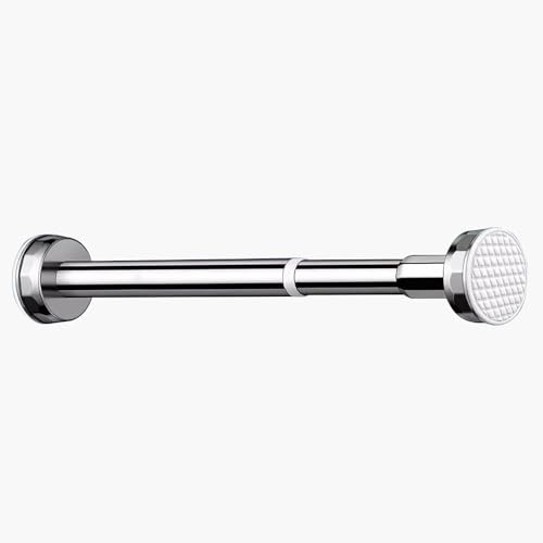 Générique Tringle à Vêtements Dut Lourd Réglable Tringle De Penderie, Tube Industriel Acier Inoxydable Barre De Suspension De Vêtements/Tringles À Rideau De Douche, pour Salle De Bain