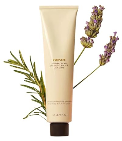 Crema Para Secado Al Aire Completo, Crema Hidratante Para Peinar El Cabello Al Aire, Realza La Textura Natural Y El Color, Ligera Para Todo Tipo De Cabello (1pcs)