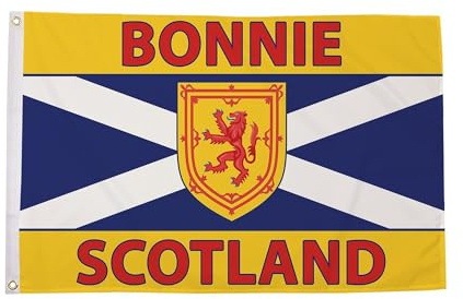 Flag Wholesaler Bonnie Scotland, Bandiera Unisex, Multi-Colour, L