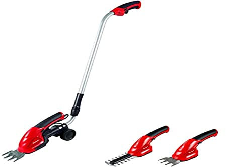 Einhell GC-CG 3,6 Li Forbici / Tagliasiepe a batteria (3,6V 1,5 Ah, ricarica 3-5 h, lama erba 70 mm, tagliasiepi 100 mm, passo denti 8 mm),Versione 2023