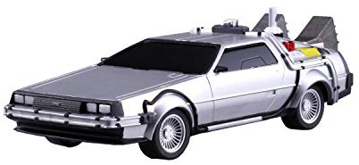 AOSHIMA Movie Mecha Series No.12 Back to the Future Pullback DeLorean Part.2 1/43 Scale Plastic Model kit