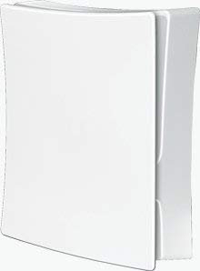 Blauberg Condensation Control Passive Wall Intake Vent Grille Cover 100mm (4 inch) Spigot White Mould Control