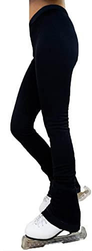 Victoria's Challenge UG UniqGarb Ice Skating Pants for Girls Figure Skating Leggings for Women Polar Fleece UGSP2 AS