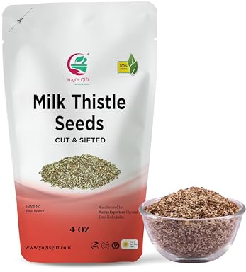Yogi's Gift® Milk Thistle Tea Seeds 4 oz | Cut & Sifted Herbal Tea