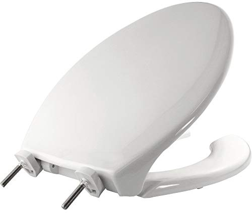 Bemis 7850TDG 000 Toilet Seat, White, 1 Pack Elongated