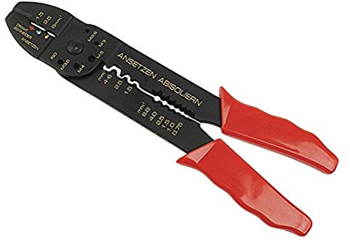Brüder Mannesmann Kabelschuh-Klemmzange schwere Isolierung, 1 Stück, M 1092-S