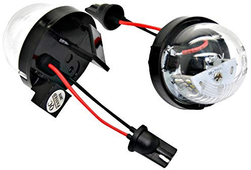 2X LED SMD Kennzeichen Module - E-Prüfzeichen - Plug & Play - 6000K - 2k