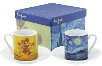 Arty Van Gogh Lot de 2 Tasses