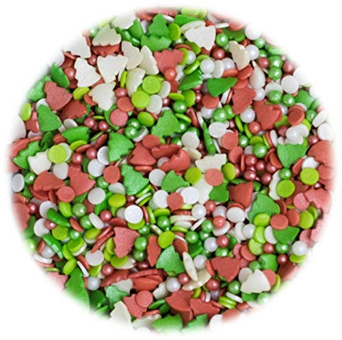 Sprinkles & Toppers Ltd Jingle Bell Rock Sprinkles Mix Cupcake / Cake Decorations (50g)