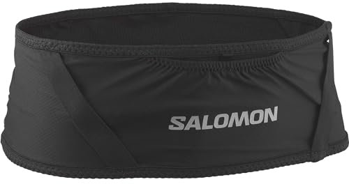 Salomon Unisexe Ceinture de Course à Pied et Randonnée, Pulse Belt, Taille M, Noir