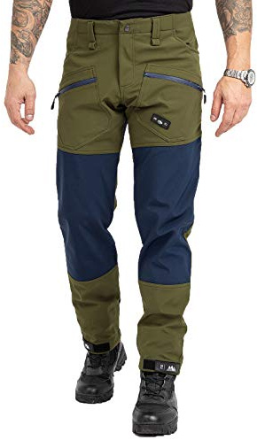 Rock Creek Softshellhose Herren Outdoorhose Wanderhose H-245 | Funktionale Trekkingpants für Männer, für Wandern, Wintersport und Arbeit