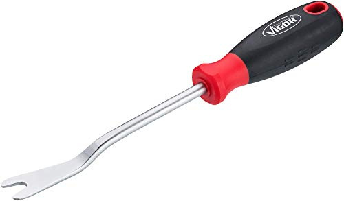 VIGOR Clip Löse Satz V5885 260 mm | Länge l2 260 mm, 510 g, 3-teilig, Metall- und Kunststoff-Clips von Fahrzeugverkleidungen, Aufhängeloch, Maße: 260 mm