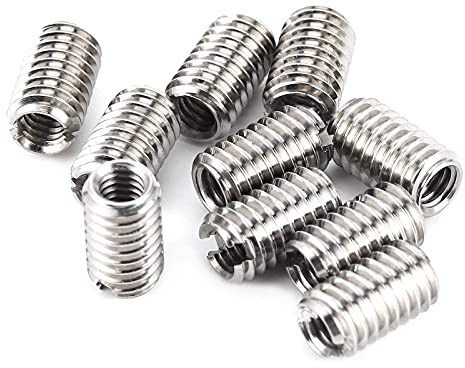 10 Stück M4 X 0,7 Mm Innengewinde M6 X 1 Mm Außengewinde Gewindeeinsätze Edelstahl Reduziermutter Für Computer Lampen Formen Mechanische Ausrüstung