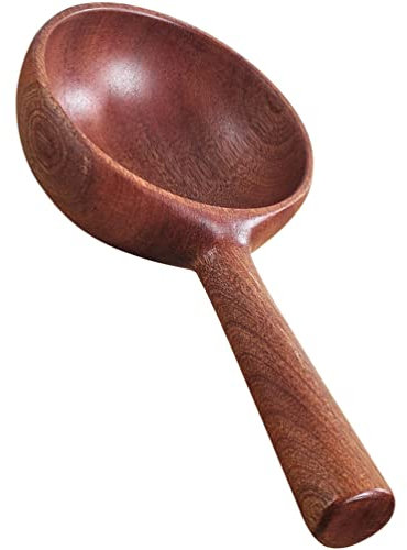 Zerodeko Mestolo in Legno Per Uso Domestico Mestolo Per Acqua Multifunzione Paletta Per Acqua Da Cucina Accessori Da Cucina Realizzati in Legno