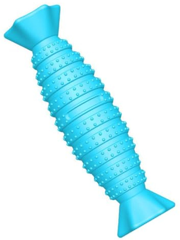 minkissy Puppy Chew Toy Bissfestes Kauspielzeug Aus Tpe Für Welpen Und Kleine Hunde Interaktives Spielzeug Zur Zahnreinigung Und Stressabbau Langlebig Und Sicher Blau