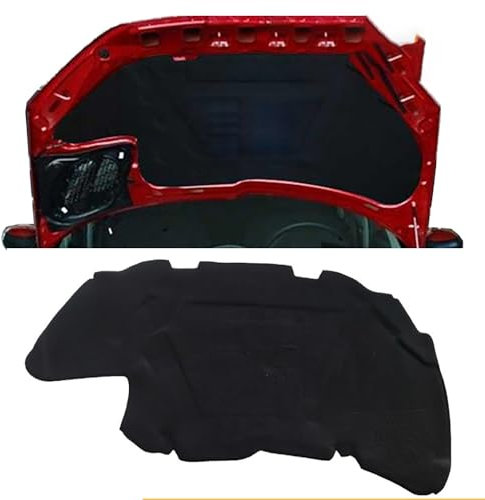 SPYMX Coussin d'isolation phonique pour Capot Avant de Voiture pour Peugeot 206 2003-2013, Housse insonorisée en Coton, Accessoires extérieurs